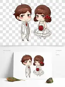 图片免费下载卡通婚纱情侣素材卡通婚纱情侣模板千图网