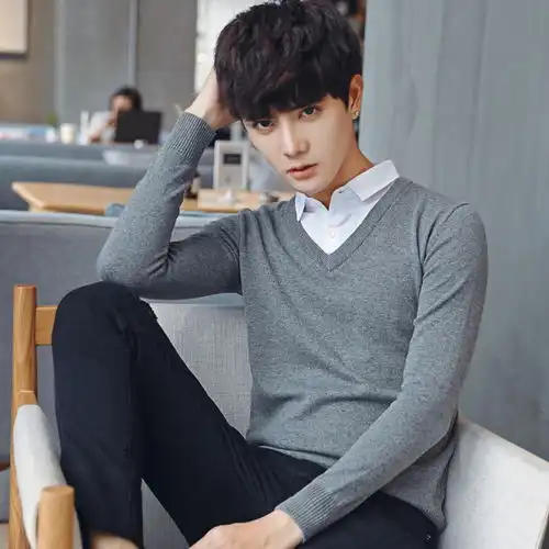 新款男士针织羊毛衫休闲夹克,外搭,内穿,都帅气的一塌糊涂