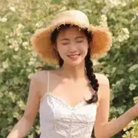 横长方形女生头像