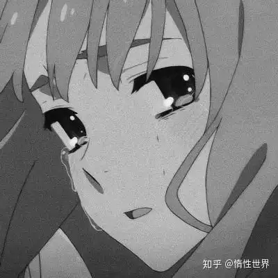 女生头像高级感丧系动漫