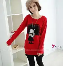 女孩微信头像可爱卡通图