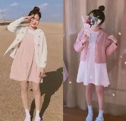 超粉嫩的少女心裙装搭配,让人萌感度直升