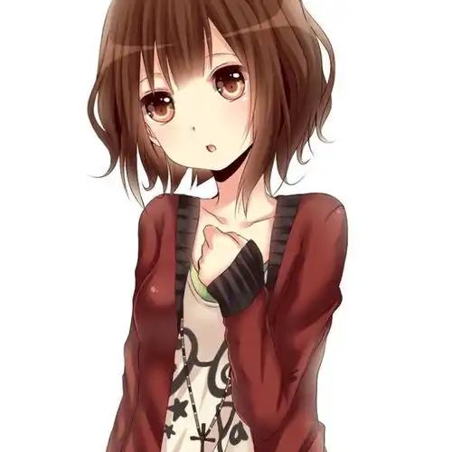 珍藏的动漫头像校园风系列,活泼开朗的小仙女,对未来充满了希望
