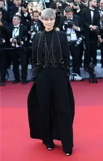 她是黑天鹅少女也是二次元少年李宇春的美征服了戛纳