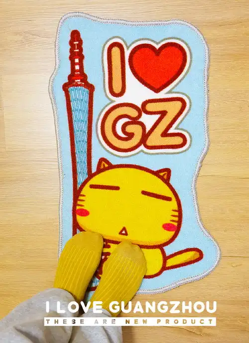 哈咪猫爱广州文创产品