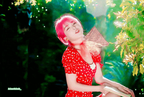 这次回归发色超适合的这位女团爱豆,治愈系维他命女孩