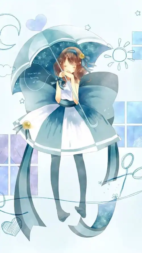 精美动漫壁纸22期女生系列世间所有的相遇都是久别重逢