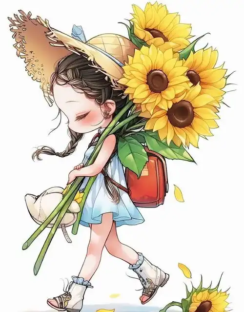 治愈系微信头像总有一米阳光,心就有了方向