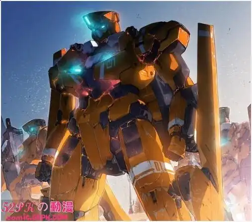 日本的机甲动漫其中男主角被敌人称其为橙色恶魔