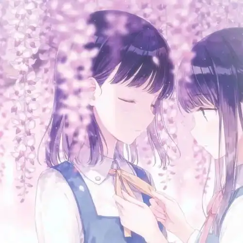 闺蜜头像动漫真人今晚跨年了大家元旦快乐