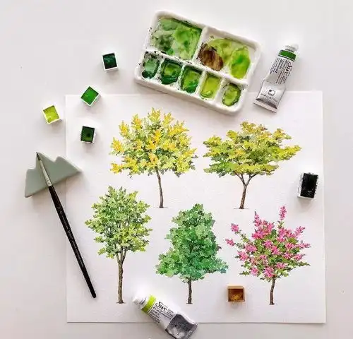 水彩花卉水彩实用小窍门