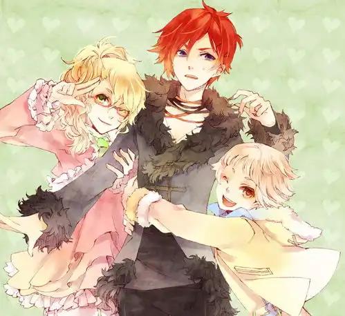 黑裄三人少男少女