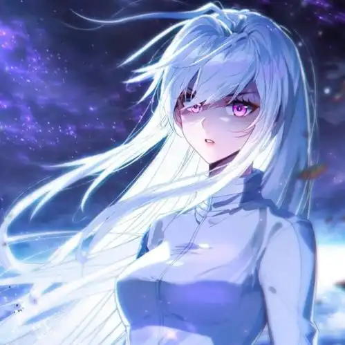 可爱动漫女头我眼睛里有光的原因,是因为里面住着一个你