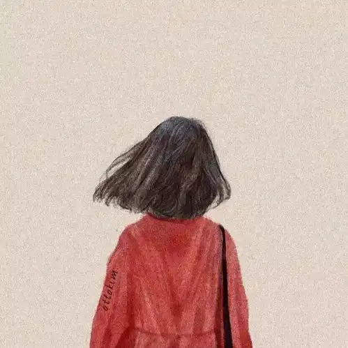 壁纸头像插画背影头像