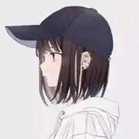 戴棒球帽卡通头像男