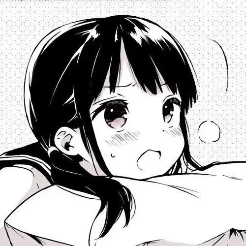 好看黑色系头像动漫头像