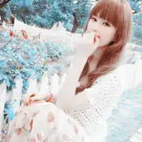 最好的满足是你给的在乎韩系萝莉的小清新女生头像