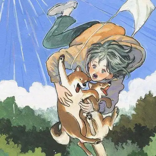 治愈系的头像男生插画