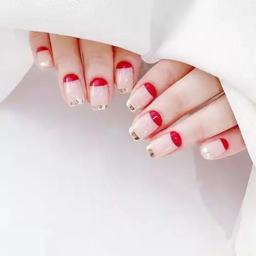 2021新年红色系美甲,转运必备