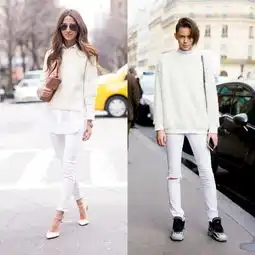 穿上白色系来一场浪漫的秋日邂逅吧