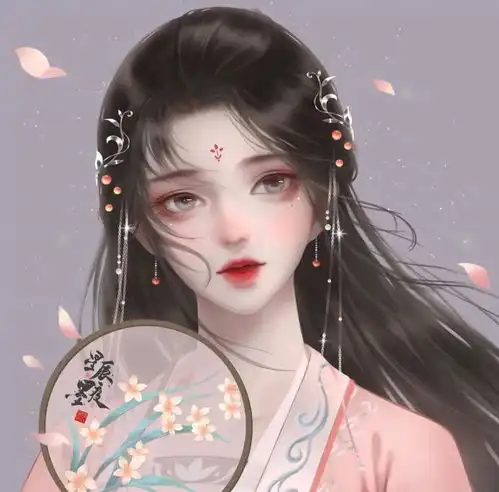 古风动漫粉色系头像恰到好处的孤独是美好