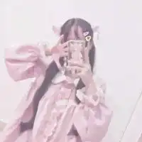 qq头像粉红色控女生