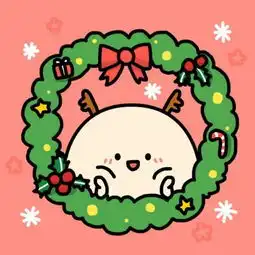 卡通圣诞微信头像高清可爱最新好看的圣诞节卡通头像大全