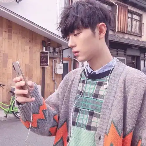 头像,个性白边男生萌宠