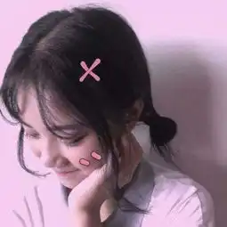 粉色系小仙女网红头像可