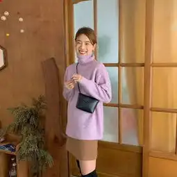 简单气质又保暖,韩系少女风秋冬穿搭,要风度也要温度