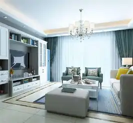 2017室内装修效果图大全现代客厅装修暖暖的新家