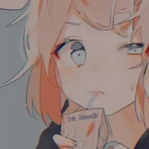 动漫头像胭脂笑