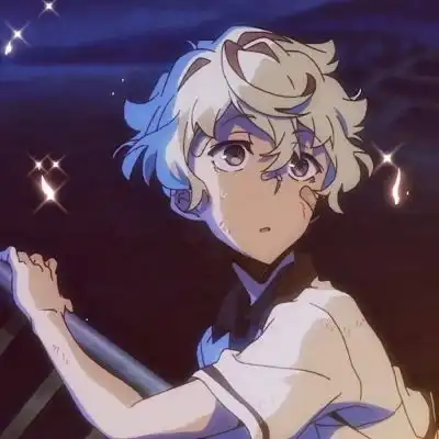 头像男生帅气动漫蓝色系