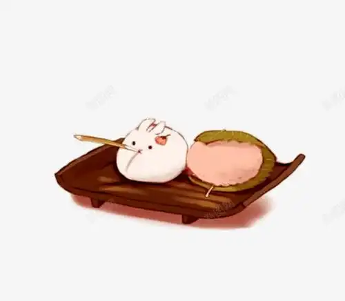可爱食物平面电商创意素材饭团素材