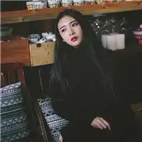 韩系女生头像长发女生
