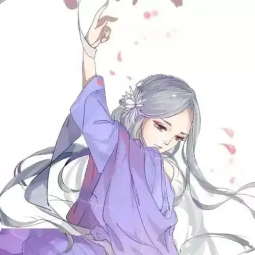 二次元古风萌系头像旋转