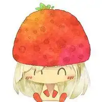 简约卡通草莓头像微信头像图片大全