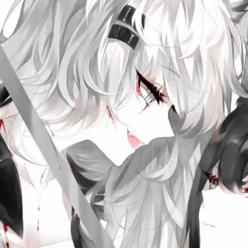 混沌恶系头像情侣头像