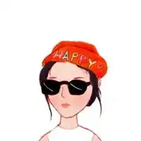戴帽子的漫画女生头像带帽子的漫画女孩头像