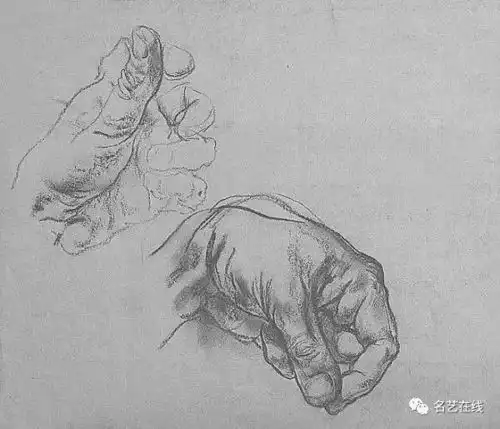 大师们画的手,真是美呆了