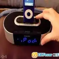 philipsalarmclockradioforipodiphoneaj7030dmp3linkused