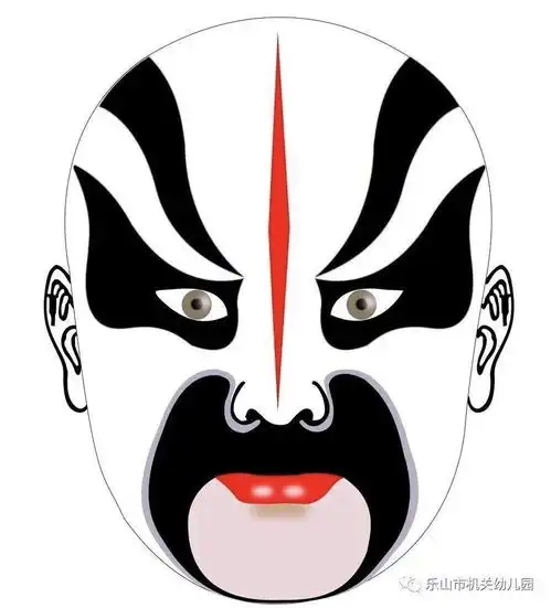绘制京剧脸谱,感受国粹魅力