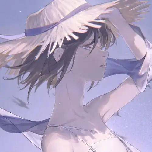 仙气十足的小姐姐漫头