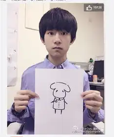 易烊千玺卡通头像大全画风