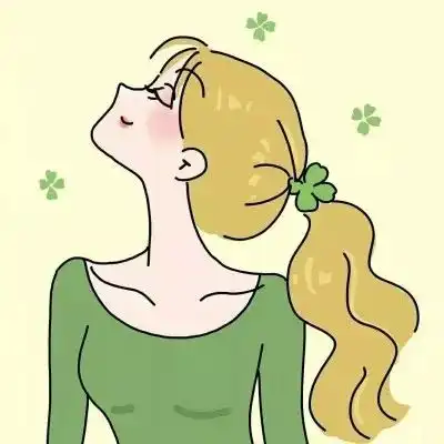 女生头像可爱绿色系动漫女头像