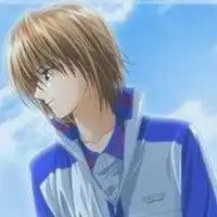 蓝色系情侣头像男校服