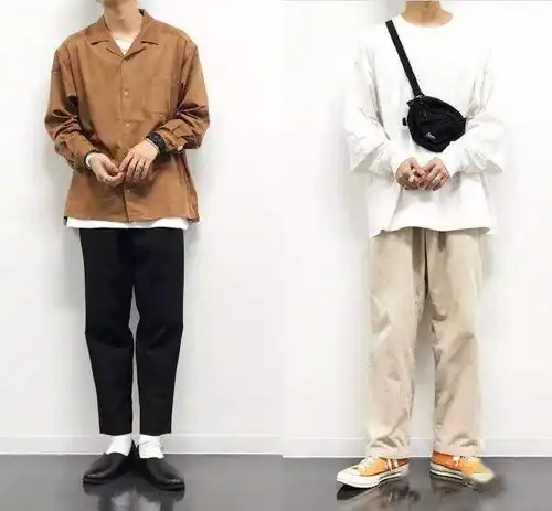 简单清爽的男生穿搭,来手动打造一个日系风男友吧