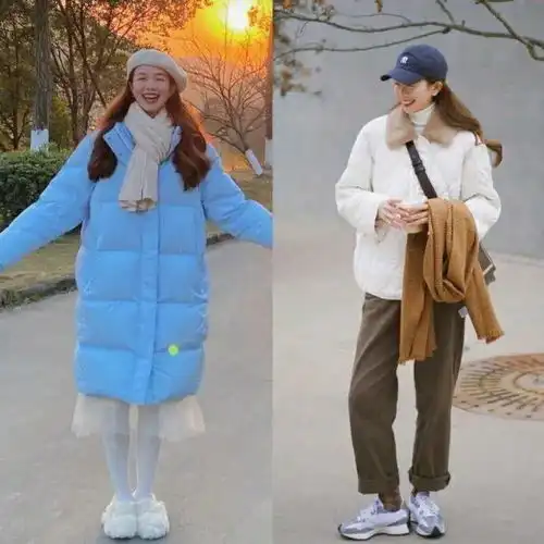 穿衣搭配图片18套冬日元气少女穿搭,清甜治愈