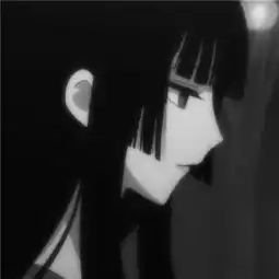 女头像高冷有气质卡通黑