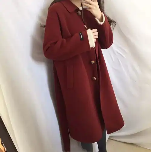 如何淘到物美价廉的新年红大衣599元羊剪绒大衣,赤红柚大衣,平价版真皮草的清单列给你